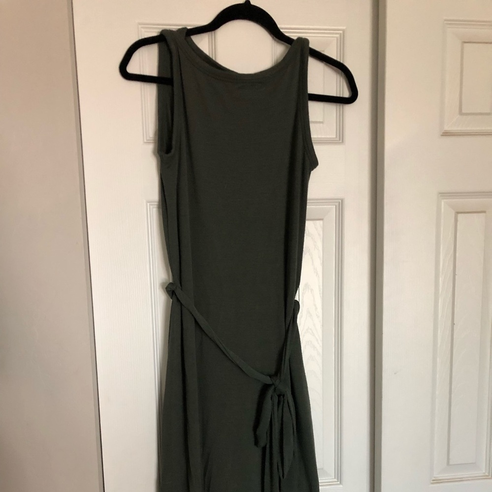 Gap sweater shift dress with tie
